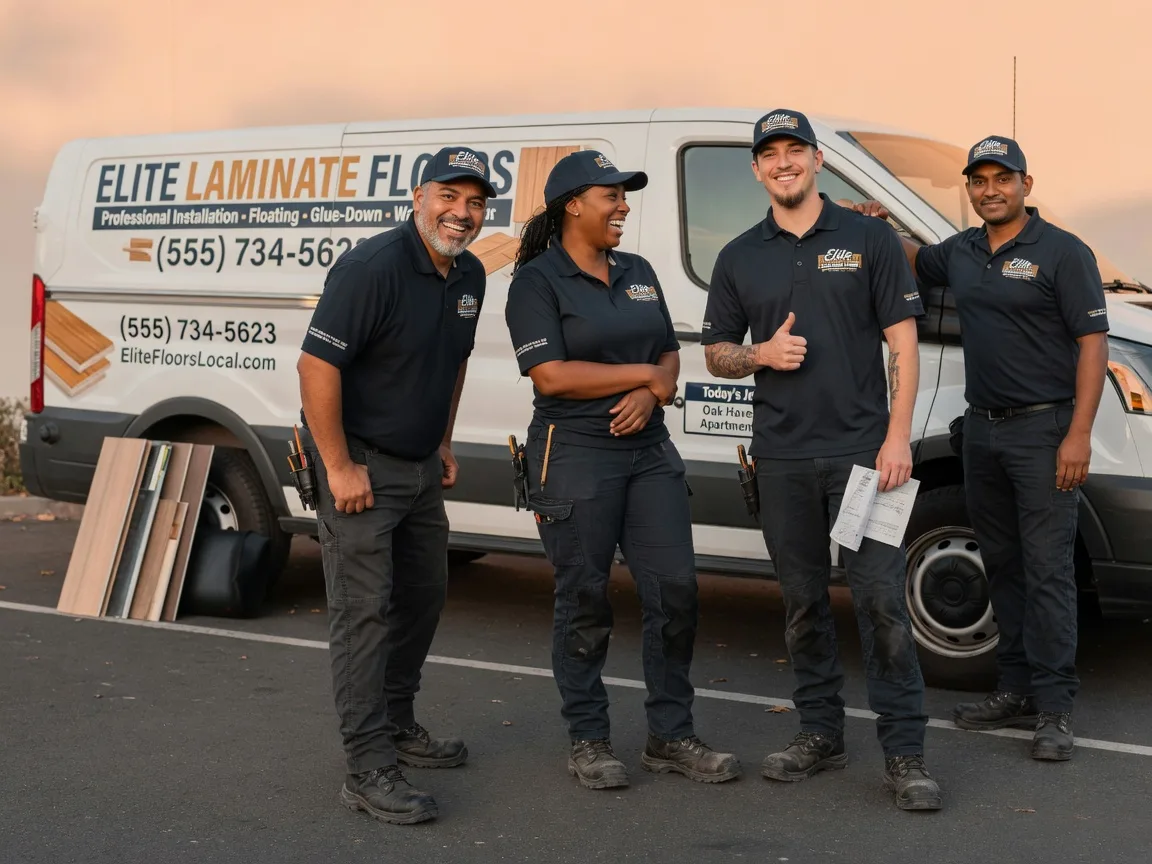 Laminate flooring installation company in Lyford, TX